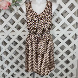 BeBop Apple Print Dress With Pockets Size Medium
